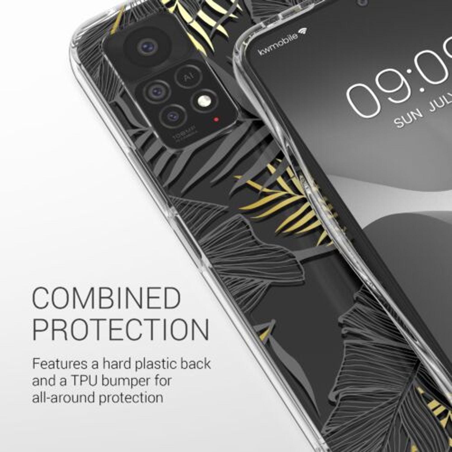 Husa Kwmobile pentru Xiaomi Redmi Note 11 Pro/Redmi Note 11 Pro 5G, Silicon, Multicolor, 57379.01 fotografia produsului View 4 L