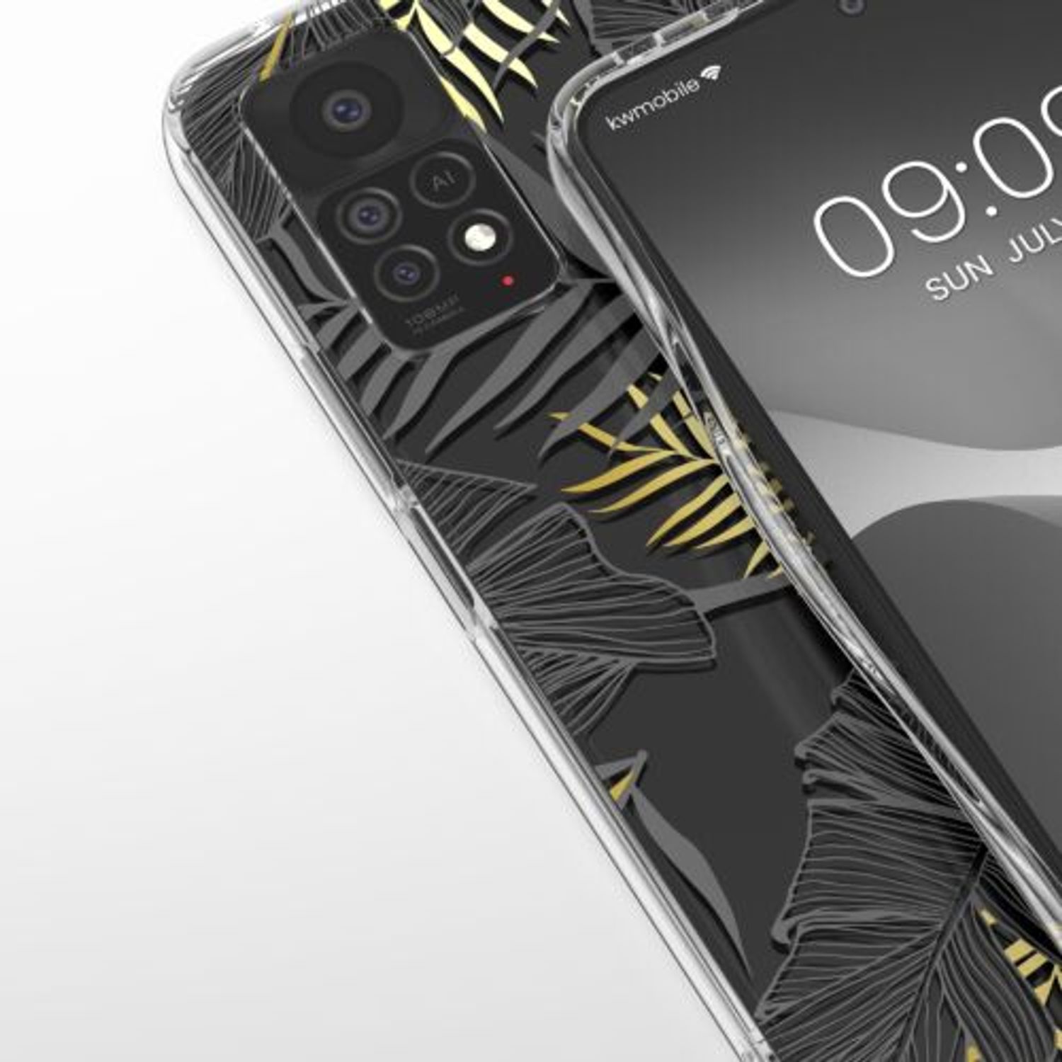 Husa Kwmobile pentru Xiaomi Redmi Note 11 Pro/Redmi Note 11 Pro 5G, Silicon, Multicolor, 57379.01 fotografia produsului View 9 L