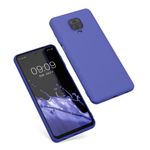 Husa Kwmobile pentru Xiaomi Redmi Note 9S/Redmi Note 9 Pro/Redmi Note 9 Pro Max, Silicon, Albastru, 52140.234 fotografia produsului