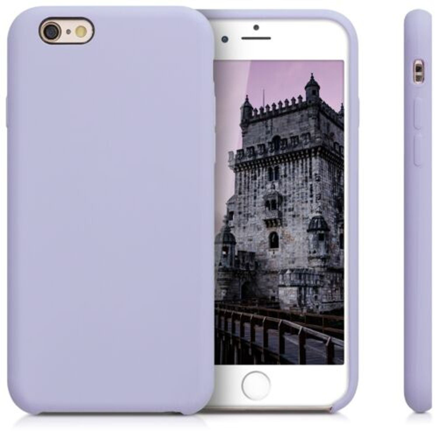 Husa pentru Apple iPhone 6/iPhone 6s, Silicon, Mov, 40223.139 fotografia produsului View 2 L