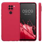 Husa Kwmobile pentru Xiaomi Redmi Note 9, Silicon, Rosu, 52437.229 fotografia produsului
