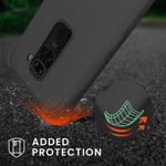 Husa Kwmobile pentru Xiaomi Redmi Note 9, Silicon, Negru, 53147.01 fotografia produsului View 2 S