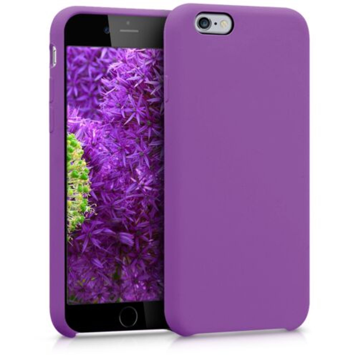 Husa pentru Apple iPhone 6/iPhone 6s, Silicon, Mov, 40223.102 fotografia produsului