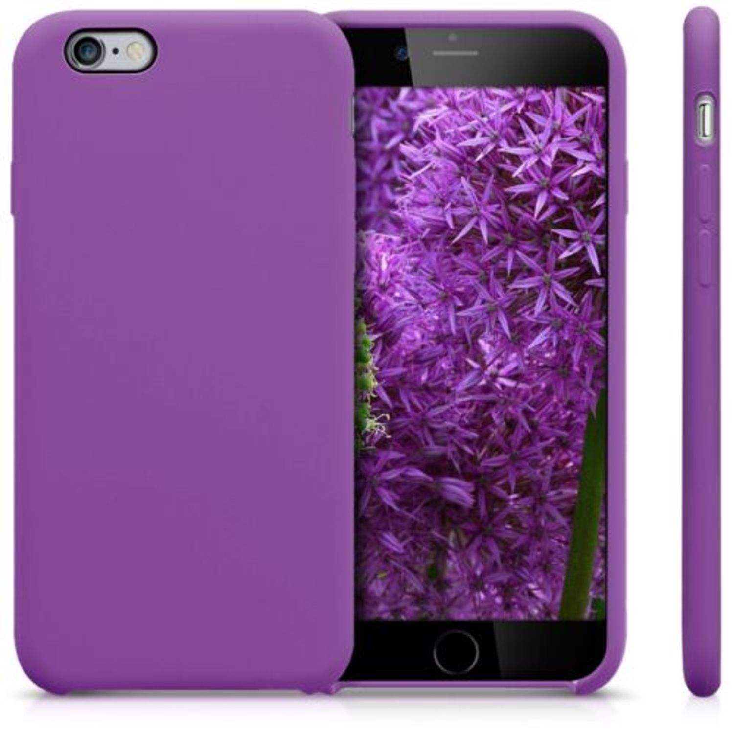 Husa pentru Apple iPhone 6/iPhone 6s, Silicon, Mov, 40223.102 fotografia produsului View 2 L
