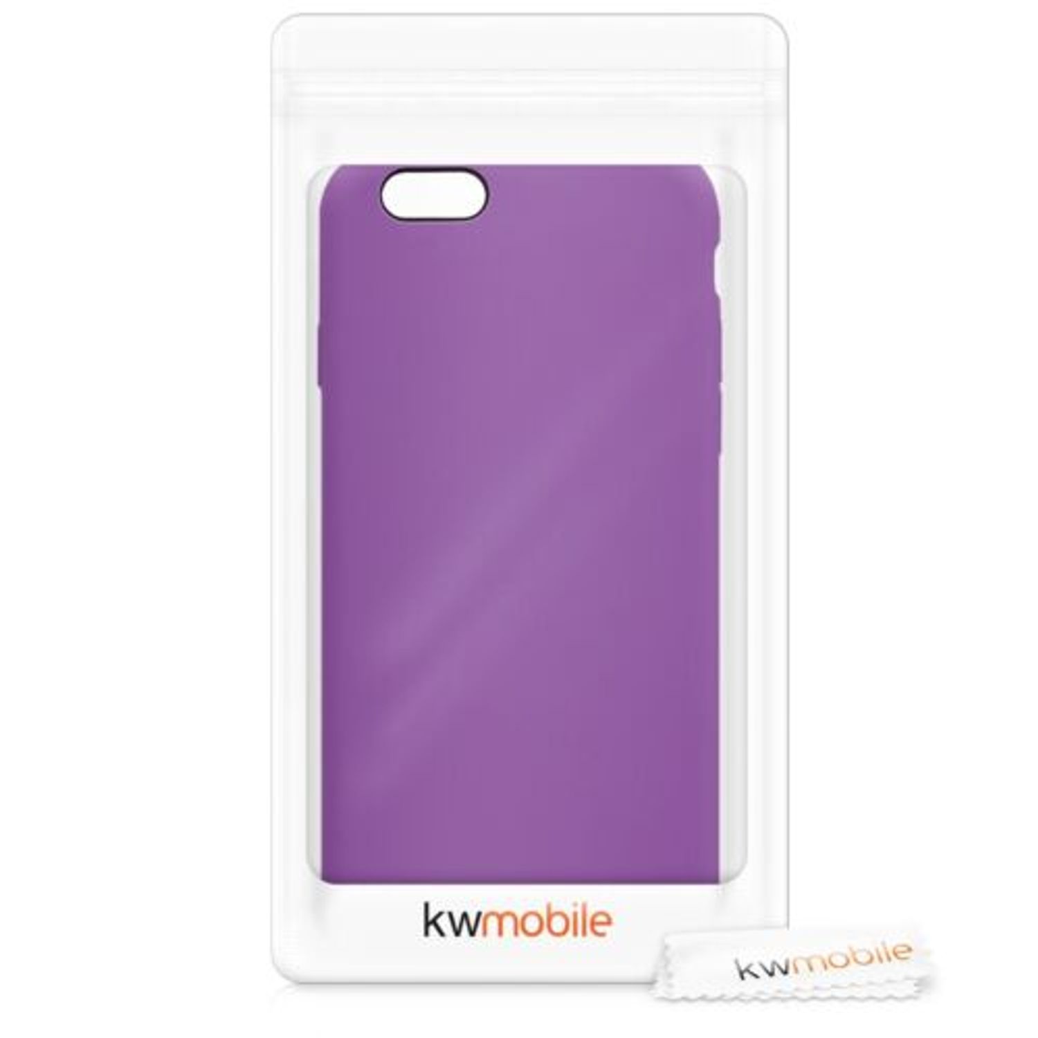 Husa pentru Apple iPhone 6/iPhone 6s, Silicon, Mov, 40223.102 fotografia produsului View 7 L