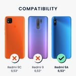 Husa Kwmobile pentru Xiaomi Redmi 9A/Redmi 9AT, Silicon, Roz, 52847.238 fotografia produsului View 4 S