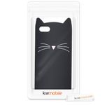 Husa pentru Apple iPhone 5/iPhone 5s/iPhone SE, Silicon, Negru, 42633.01 fotografia produsului View 7 S