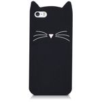 Husa pentru Apple iPhone 5/iPhone 5s/iPhone SE, Silicon, Negru, 42633.01 fotografia produsului View 4 S
