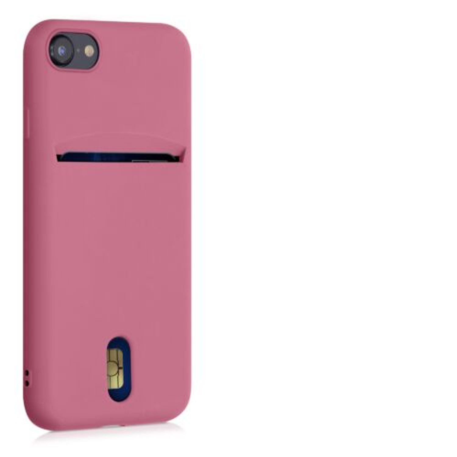 Husa pentru iPhone 8/iPhone 7/iPhone SE 2, Silicon, Roz, 49100.167 fotografia produsului View 8 L