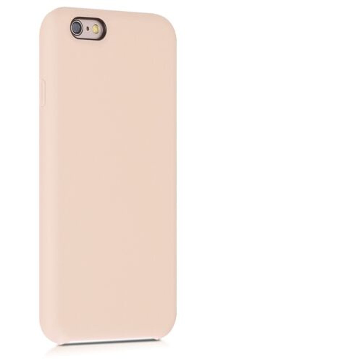 Husa pentru Apple iPhone 6/iPhone 6s, Silicon, Crem, 40223.154 fotografia produsului View 8 L