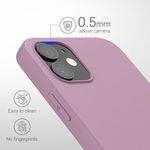 Husa pentru iPhone 12/iPhone 12 Pro, Silicon, Mov, 53938.10 fotografia produsului View 5 S
