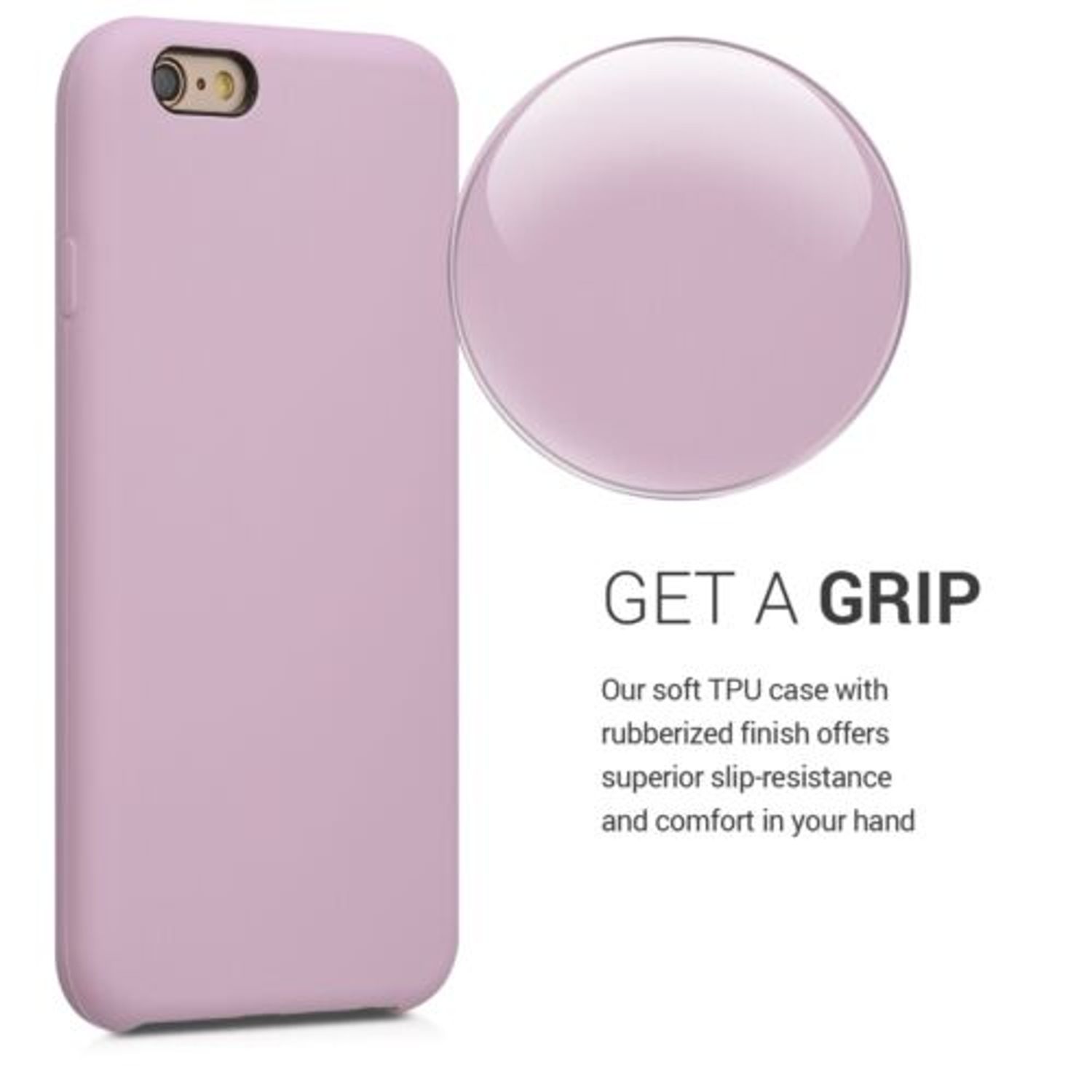 Husa pentru Apple iPhone 6/iPhone 6s, Silicon, Mov, 40223.140 fotografia produsului View 2 L