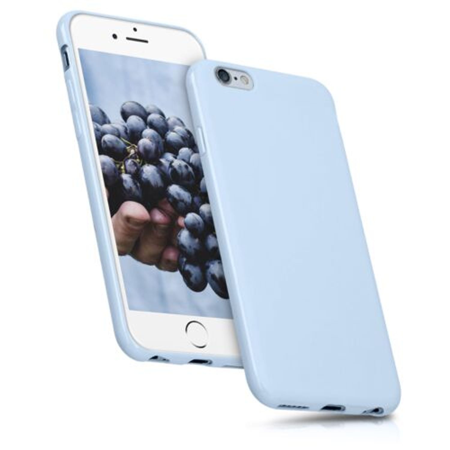 Husa pentru Apple iPhone 6/iPhone 6s, Silicon, Albastru, 35176.23 fotografia produsului View 2 L