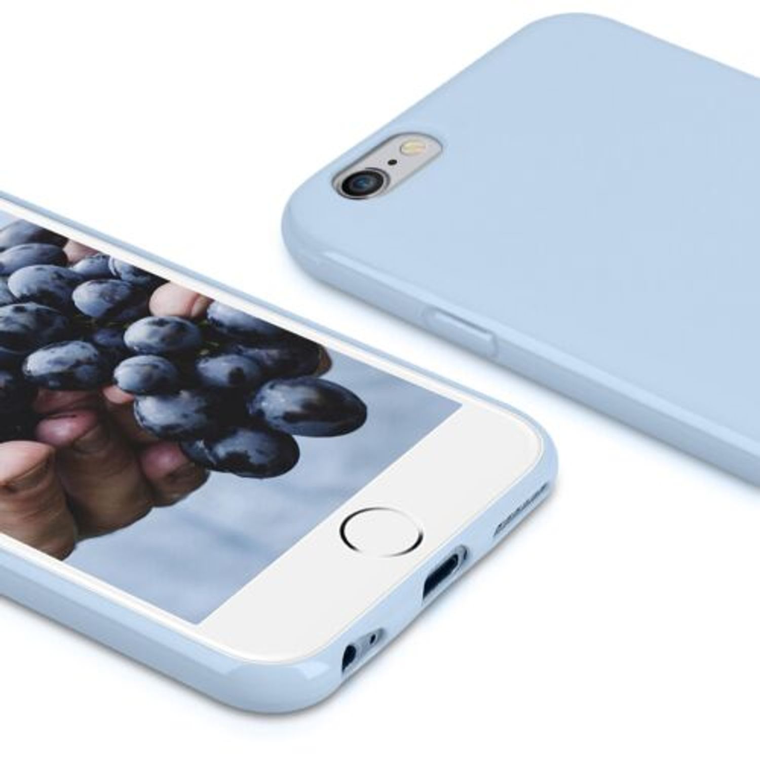 Husa pentru Apple iPhone 6/iPhone 6s, Silicon, Albastru, 35176.23 fotografia produsului View 5 L