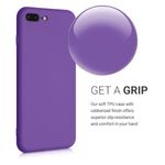 Husa pentru iPhone 8 Plus/iPhone 7 Plus, Silicon, Mov, 49981.221 fotografia produsului View 5 S