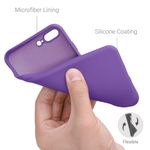 Husa pentru iPhone 8 Plus/iPhone 7 Plus, Silicon, Mov, 49981.221 fotografia produsului View 4 S