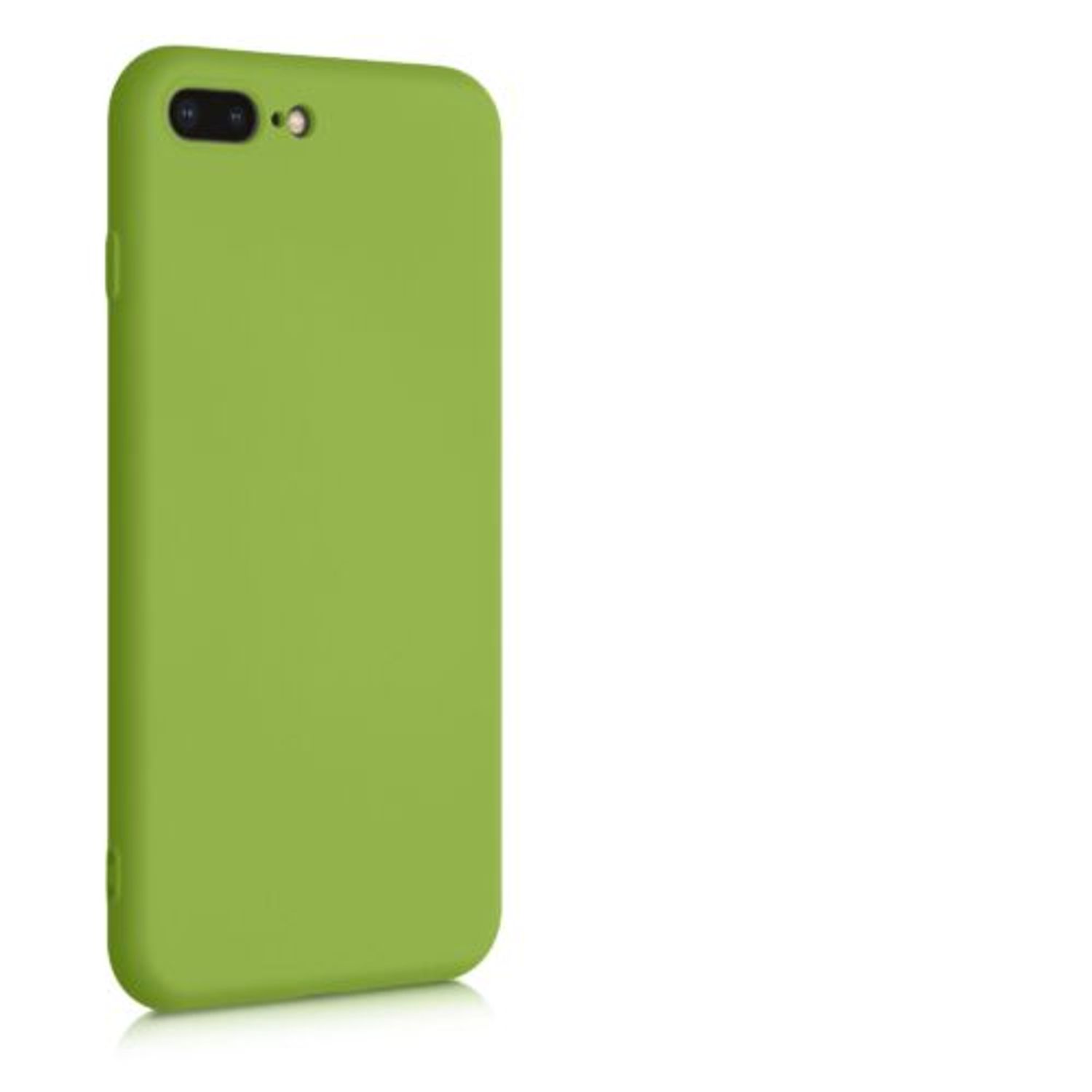 Husa pentru iPhone 8 Plus/iPhone 7 Plus, Silicon, Verde, 49981.220 fotografia produsului View 5 L