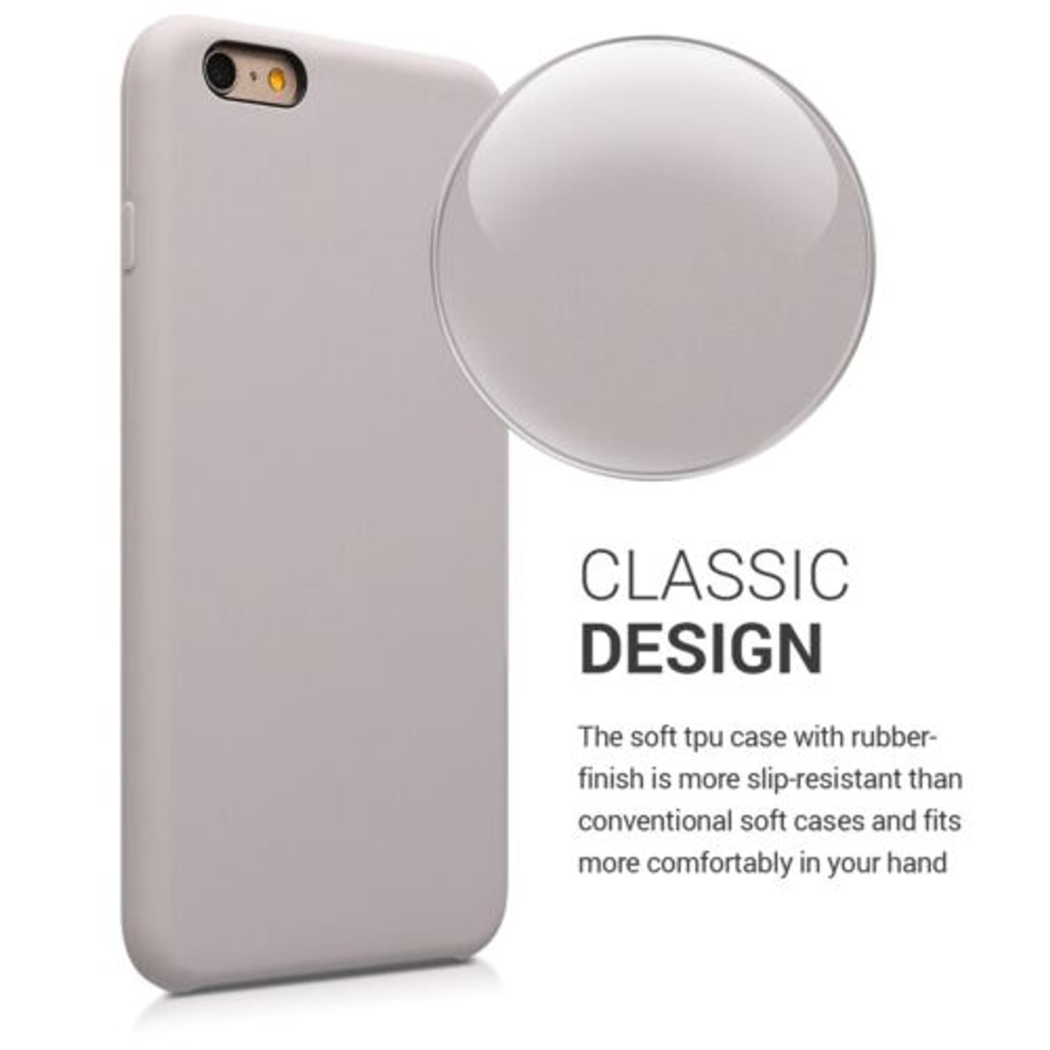 Husa pentru Apple iPhone 6 Plus/iPhone 6s Plus, Silicon, Mov, 40841.109 fotografia produsului View 4 L