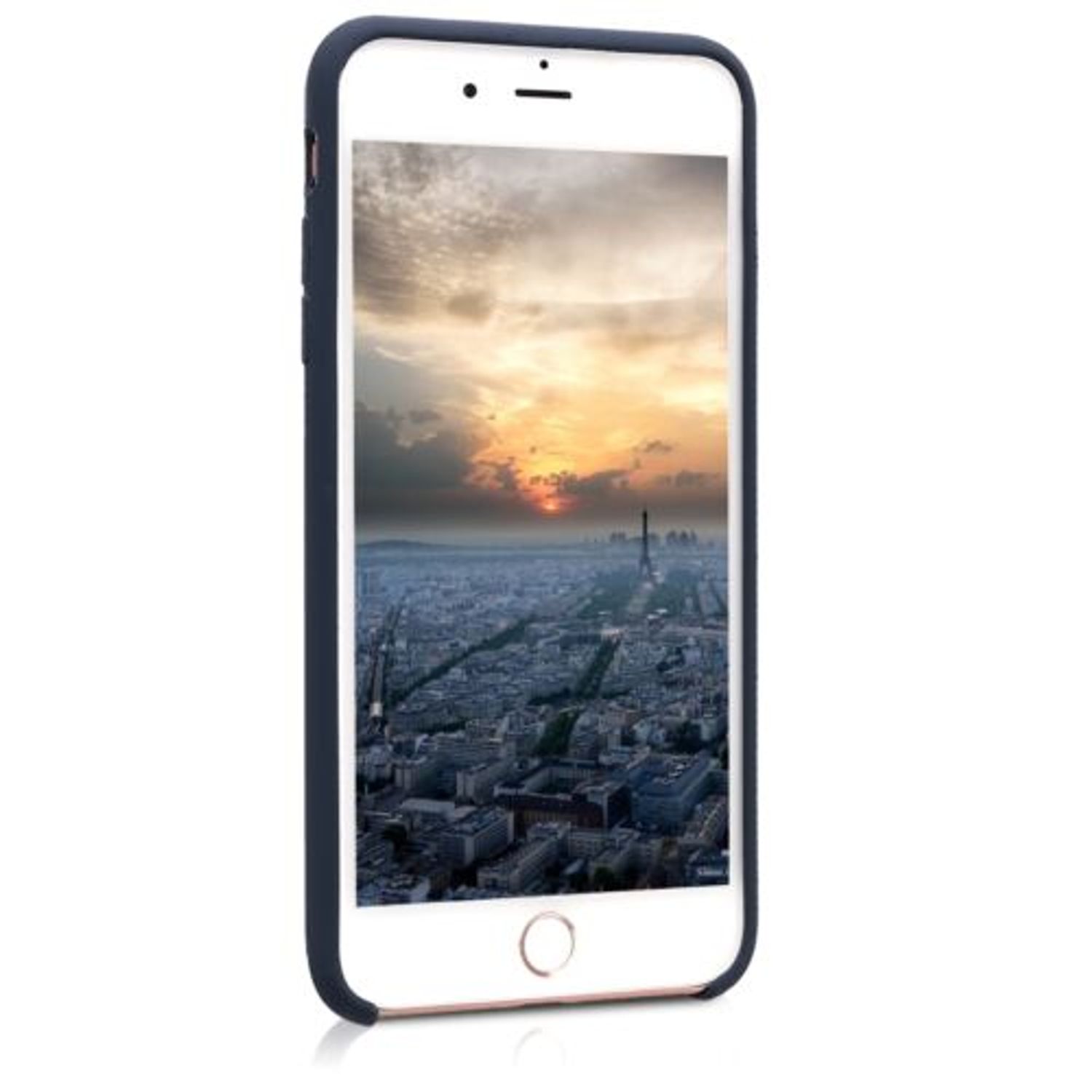 Husa pentru Apple iPhone 8 Plus/iPhone 7 Plus, Silicon, Albastru, 40842.53 fotografia produsului View 4 L