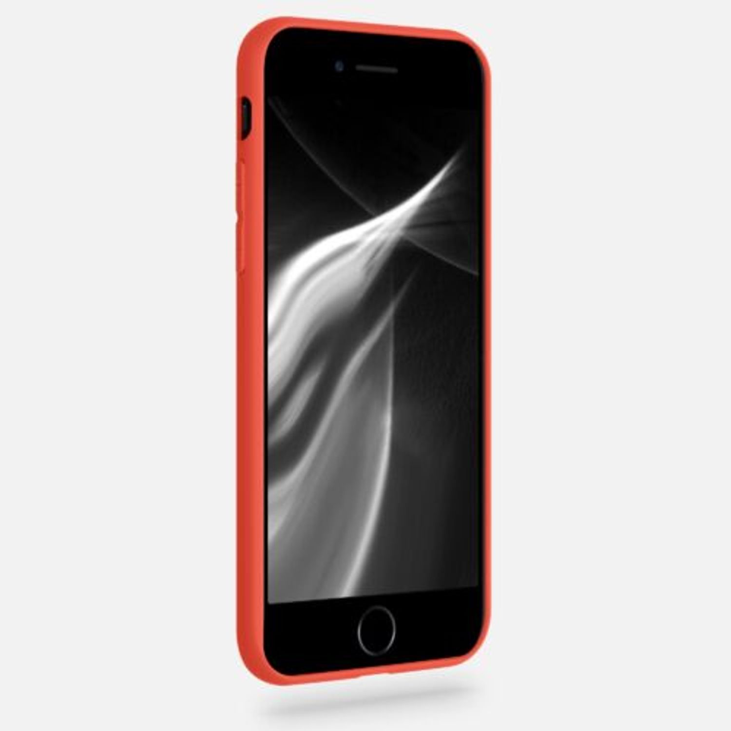 Husa pentru iPhone 8/iPhone 7/iPhone SE 2, Silicon, Rosu, 39458.218 fotografia produsului View 3 L