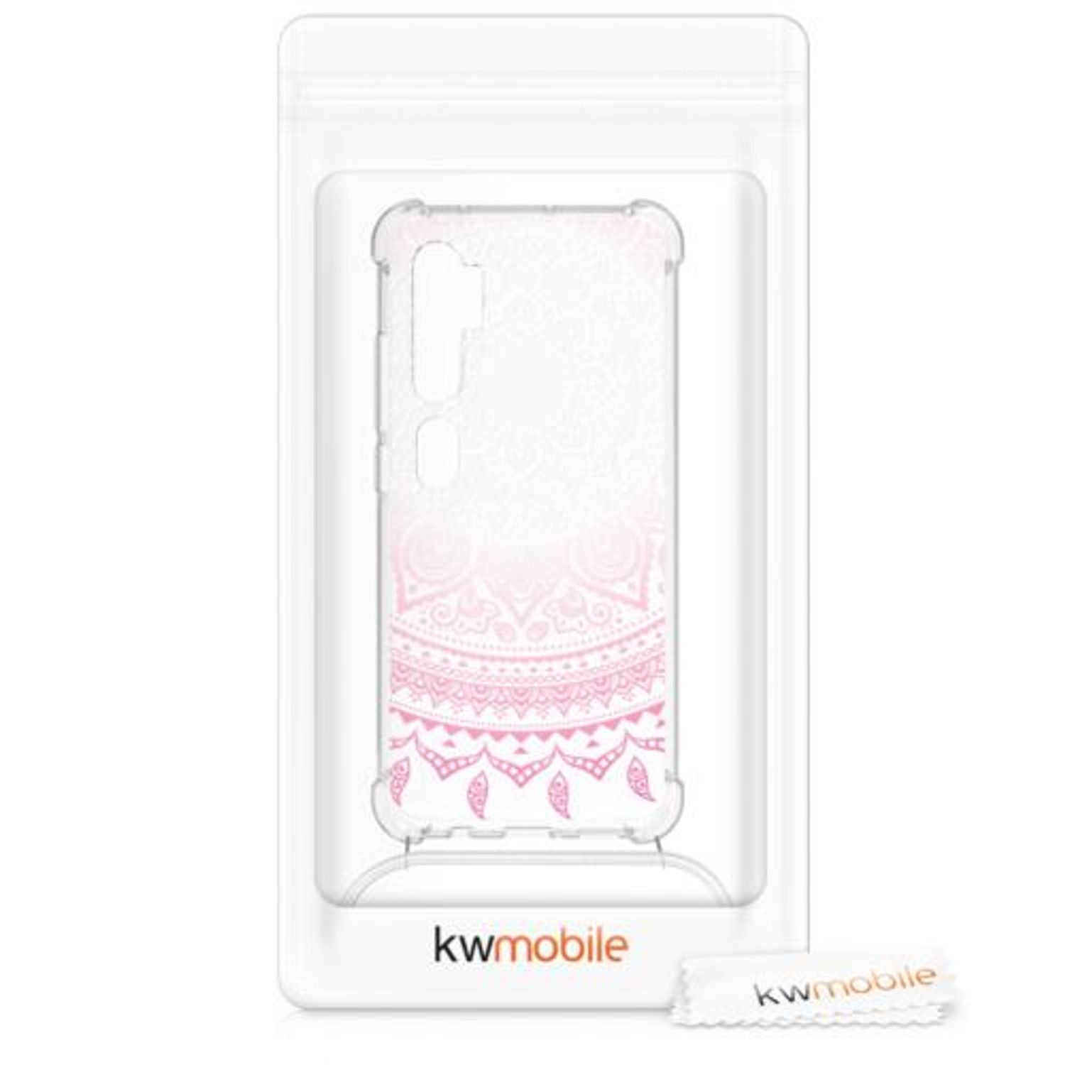 Husa pentru Xiaomi Mi Note 10/Mi Note 10 Pro, Silicon, Roz, 52283.01 fotografia produsului View 7 L