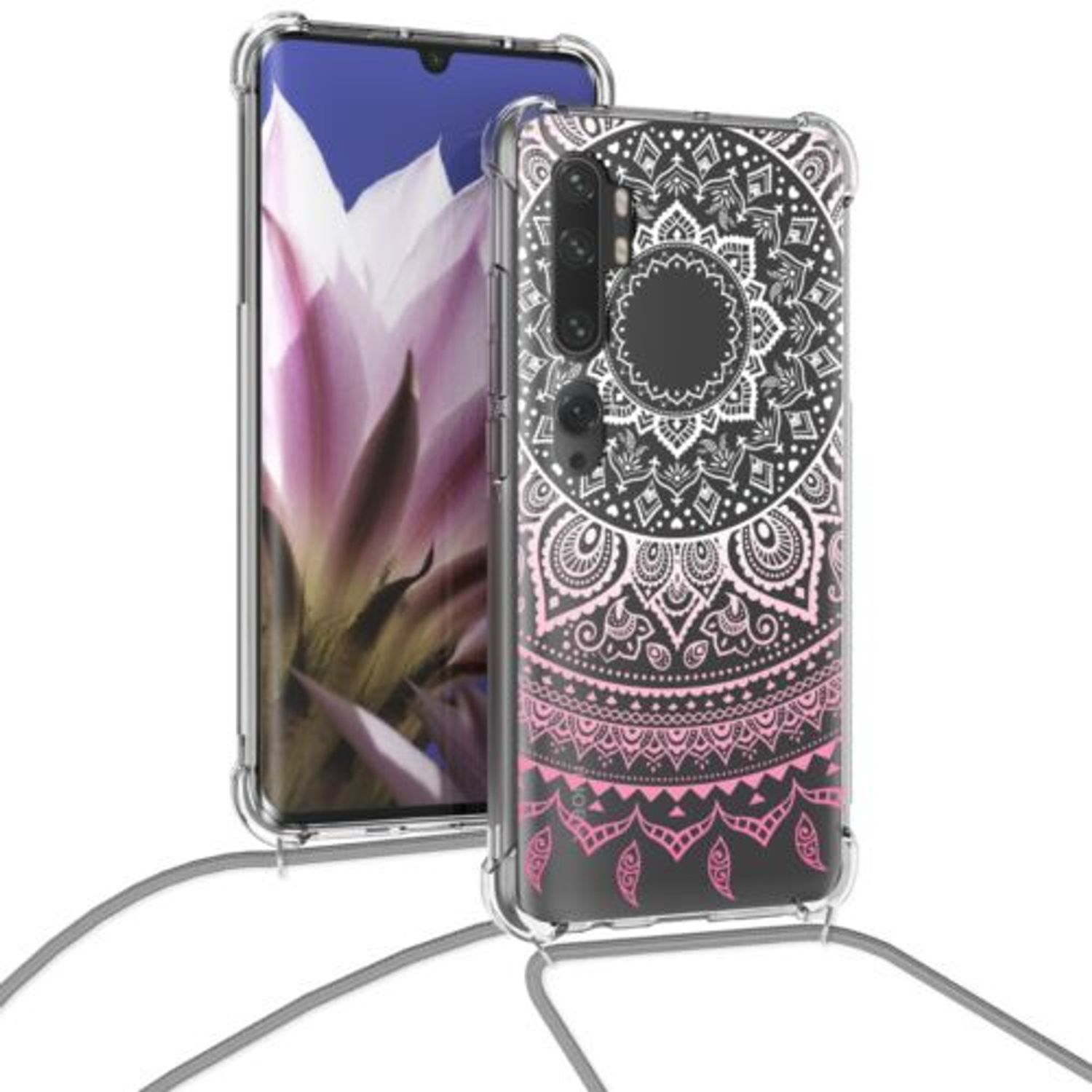 Husa pentru Xiaomi Mi Note 10/Mi Note 10 Pro, Silicon, Roz, 52283.01 fotografia produsului View 5 L