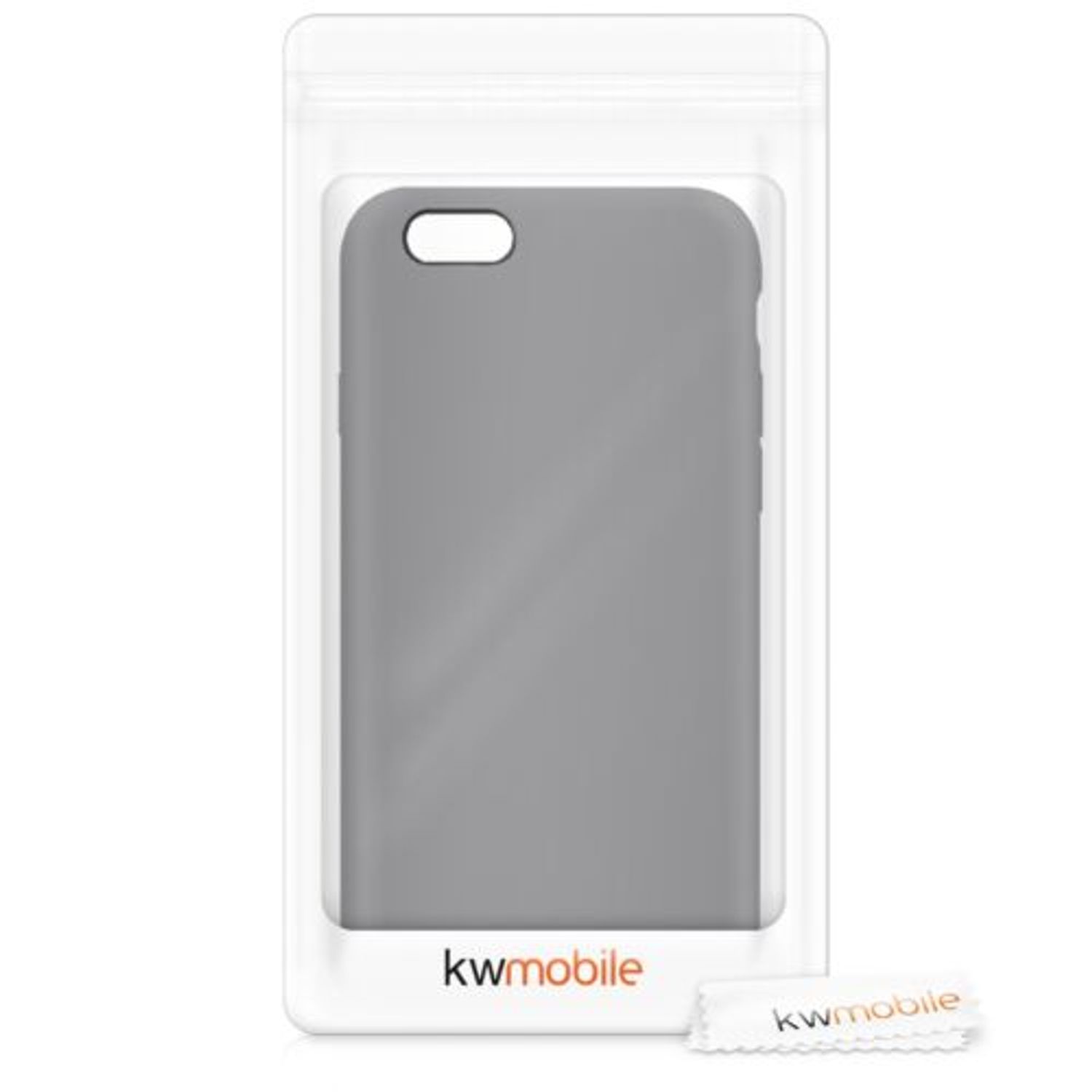 Husa pentru Apple iPhone 6/iPhone 6s, Silicon, Gri, 40223.155 fotografia produsului View 7 L