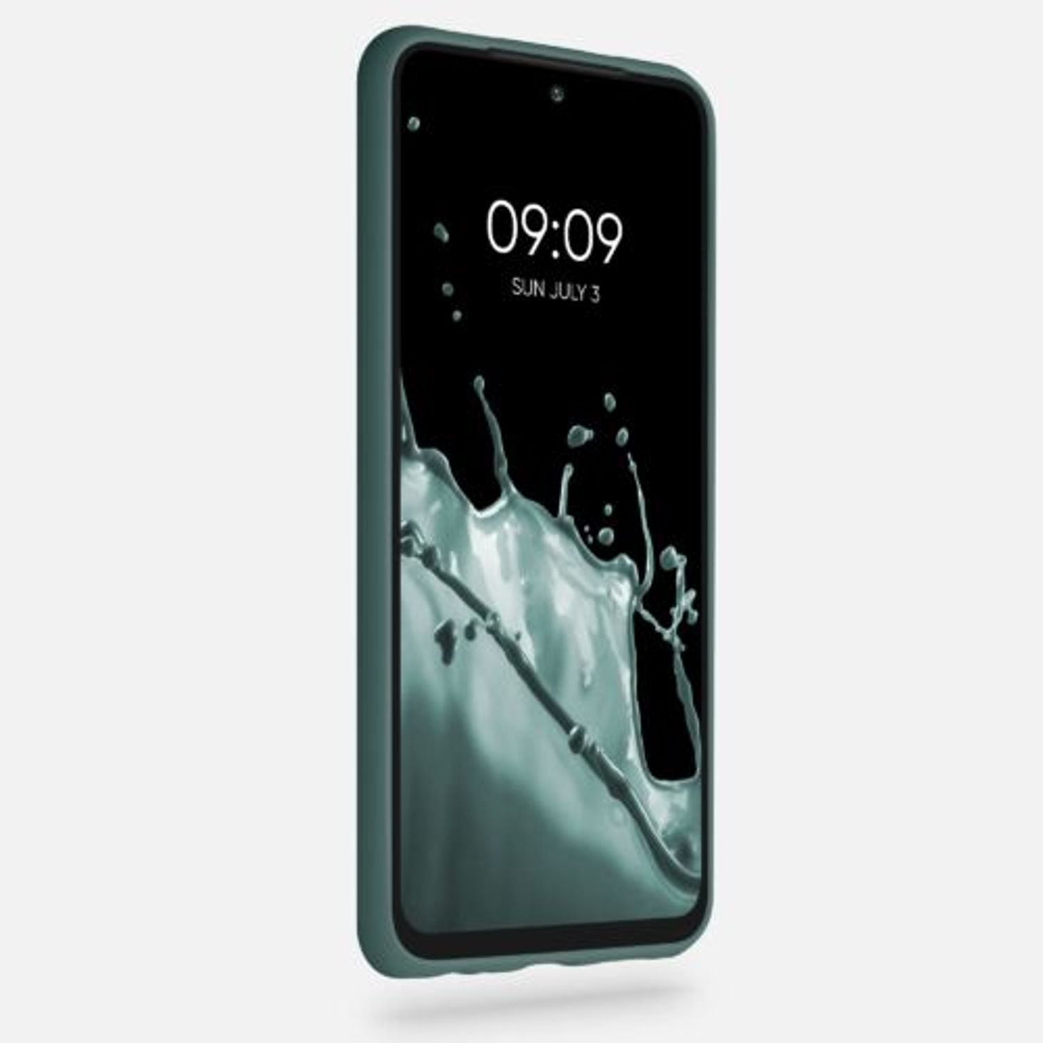 Husa pentru Xiaomi Redmi Note 10/Redmi Note 10S, Silicon, Verde, 54541.171 fotografia produsului View 3 L
