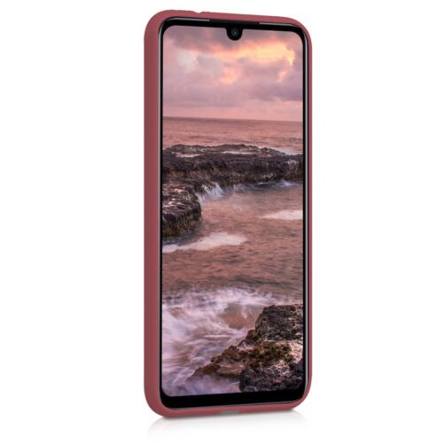 Husa pentru Xiaomi Redmi Note 7/Redmi Note 7 Pro, Silicon, Roz, 47571.160 fotografia produsului View 3 L