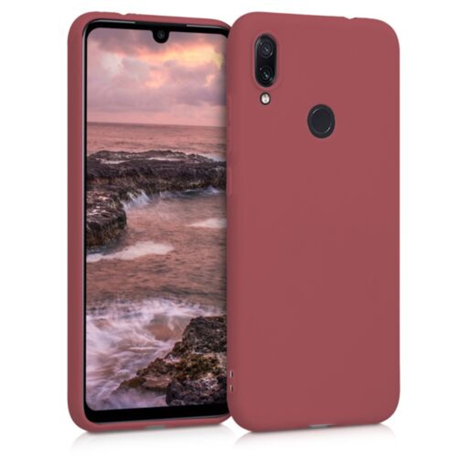 Husa pentru Xiaomi Redmi Note 7/Redmi Note 7 Pro, Silicon, Roz, 47571.160 fotografia produsului