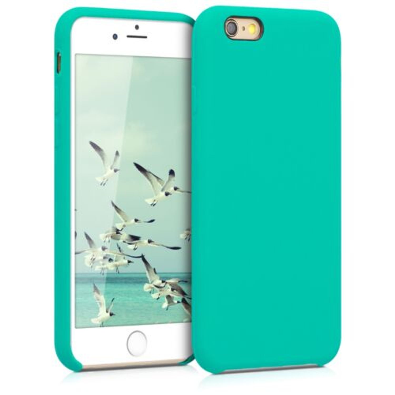 Husa pentru Apple iPhone 6/iPhone 6s, Silicon, Verde, 40223.37 fotografia produsului