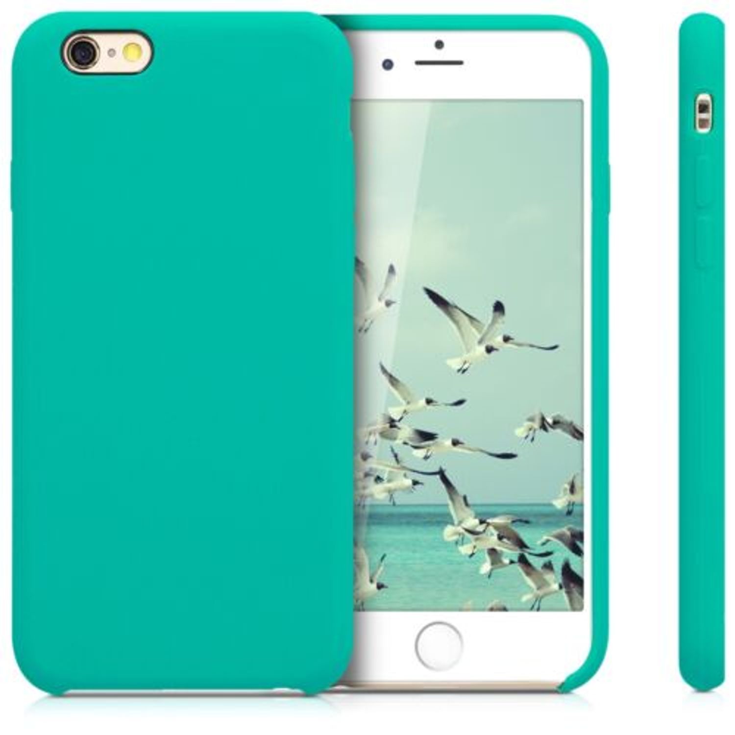 Husa pentru Apple iPhone 6/iPhone 6s, Silicon, Verde, 40223.37 fotografia produsului View 2 L