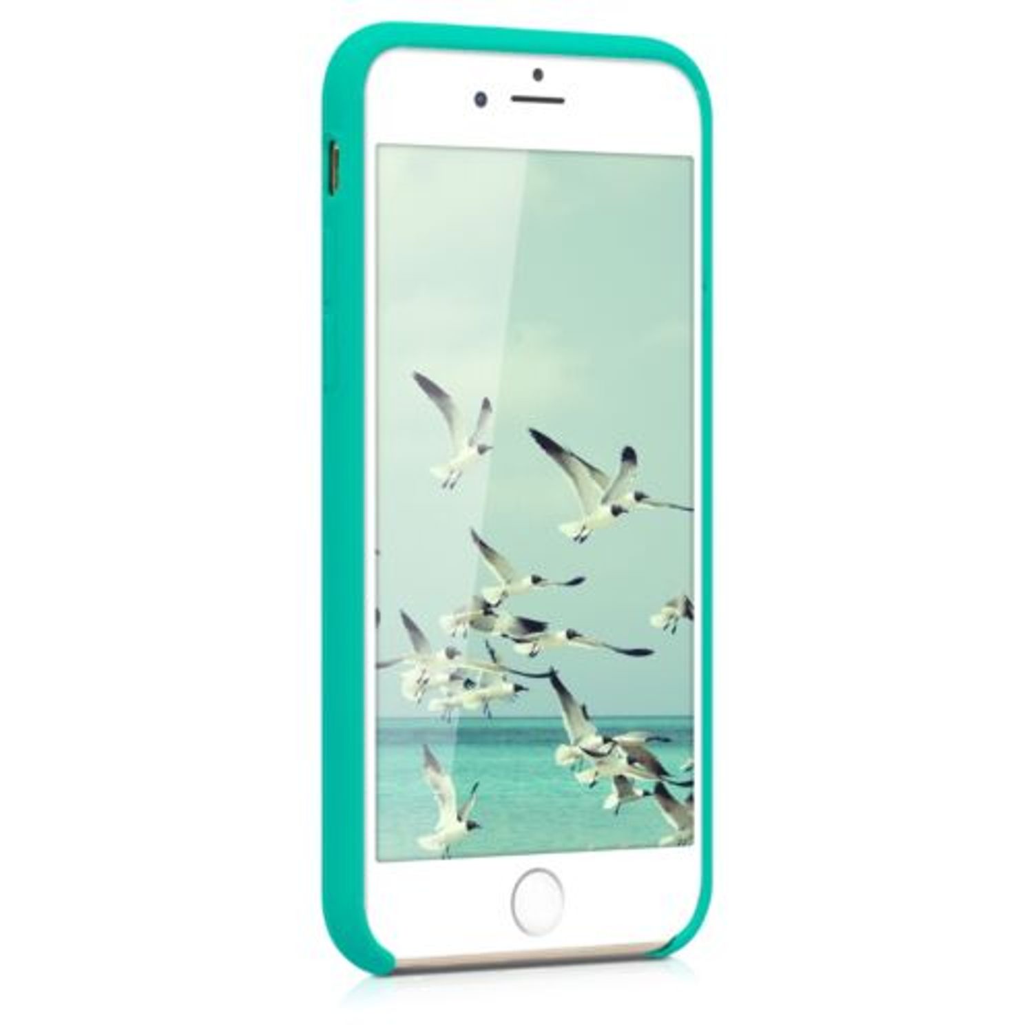 Husa pentru Apple iPhone 6/iPhone 6s, Silicon, Verde, 40223.37 fotografia produsului View 3 L