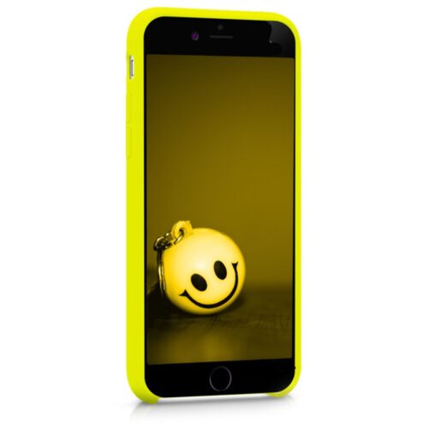 Husa pentru Apple iPhone 6/iPhone 6s, Silicon, Galben, 40223.149 fotografia produsului View 5 L