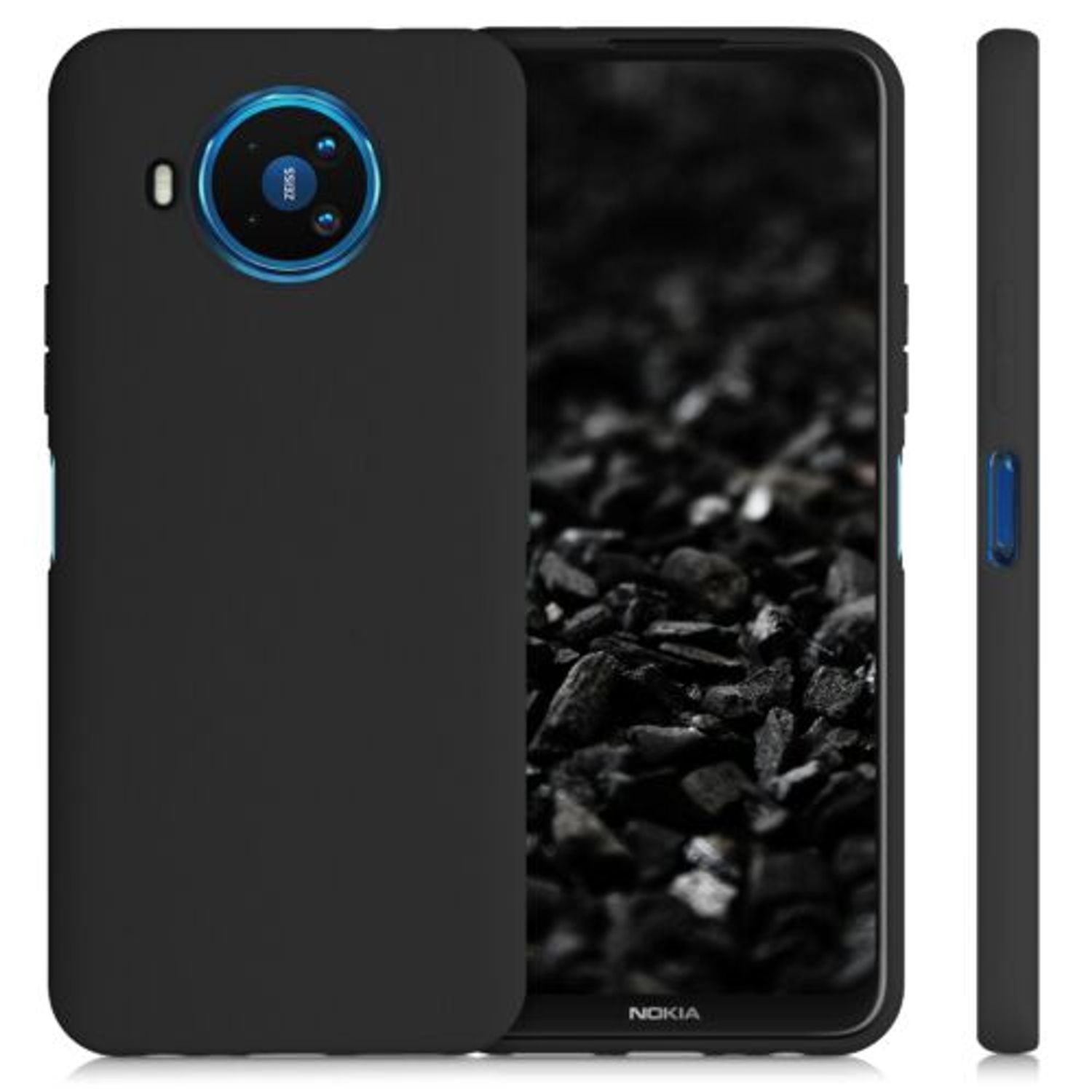 Husa pentru Nokia 8.3, Silicon, Negru, 52535.47 fotografia produsului View 2 L