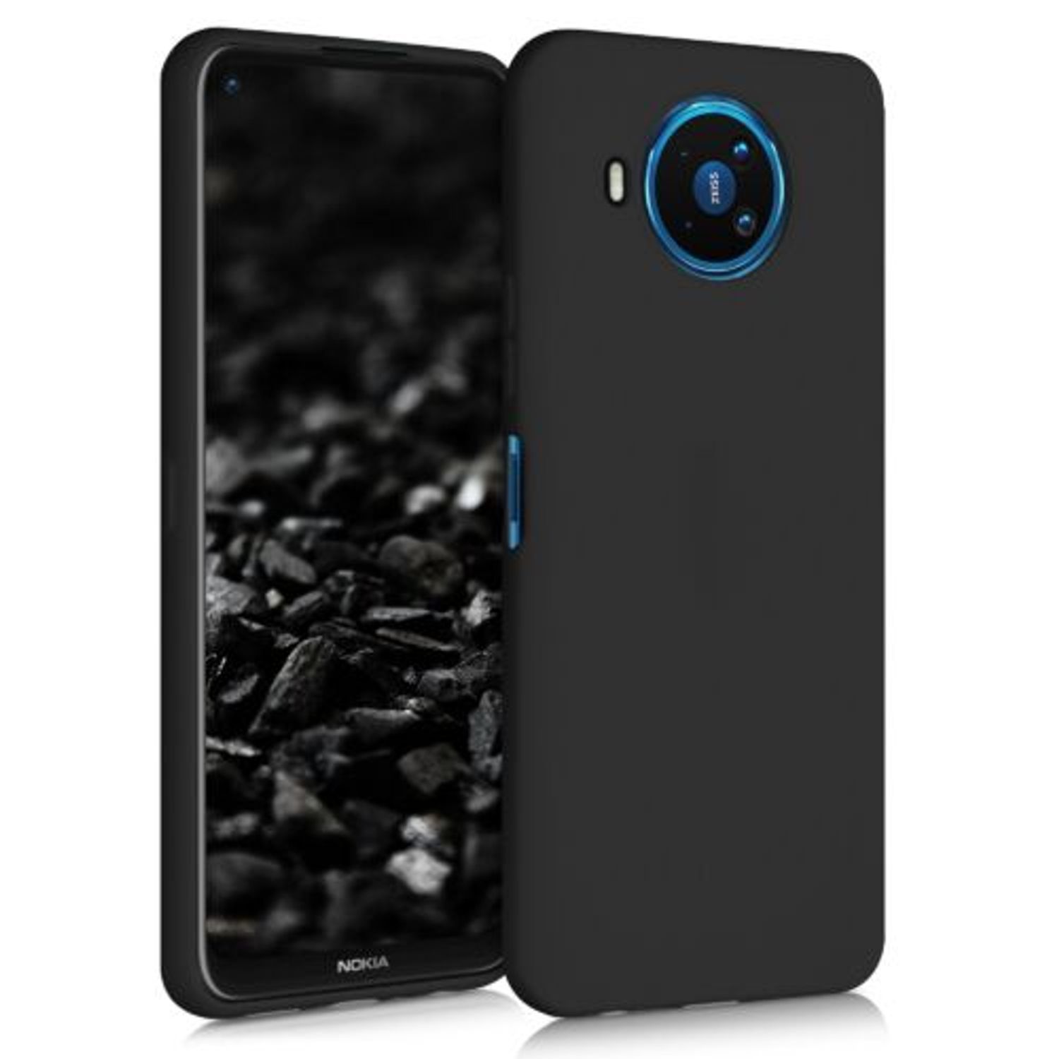Husa pentru Nokia 8.3, Silicon, Negru, 52535.47 fotografia produsului