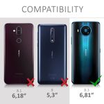 Husa pentru Nokia 8.3, Silicon, Negru, 52535.47 fotografia produsului View 6 S