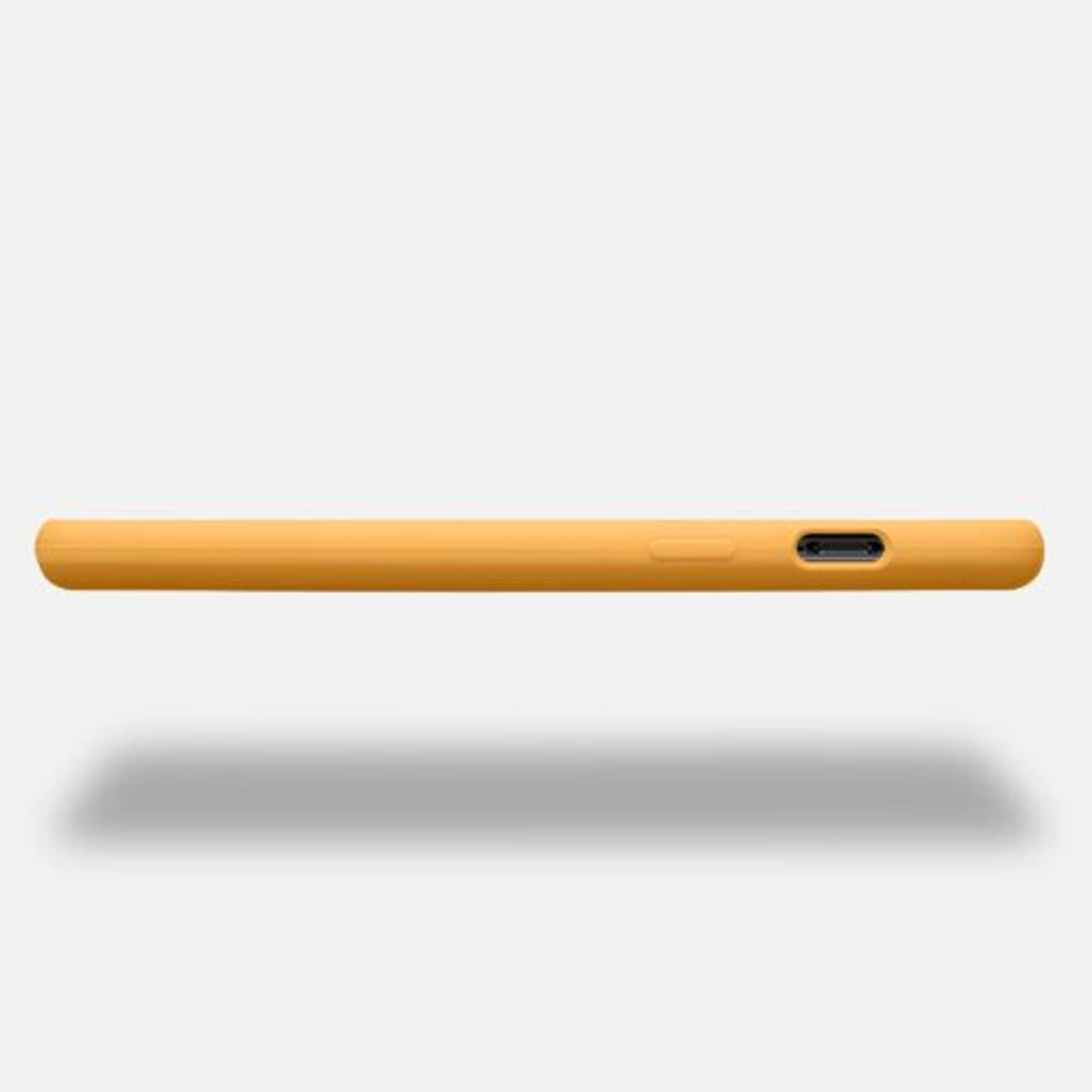 Husa pentru OnePlus 6, Silicon, Galben, 46122.217 fotografia produsului View 5 L