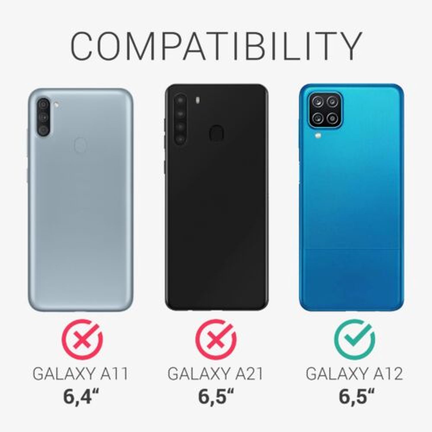 Husa pentru Samsung Galaxy A12, Silicon, Multicolor, 56028.01 fotografia produsului View 6 L