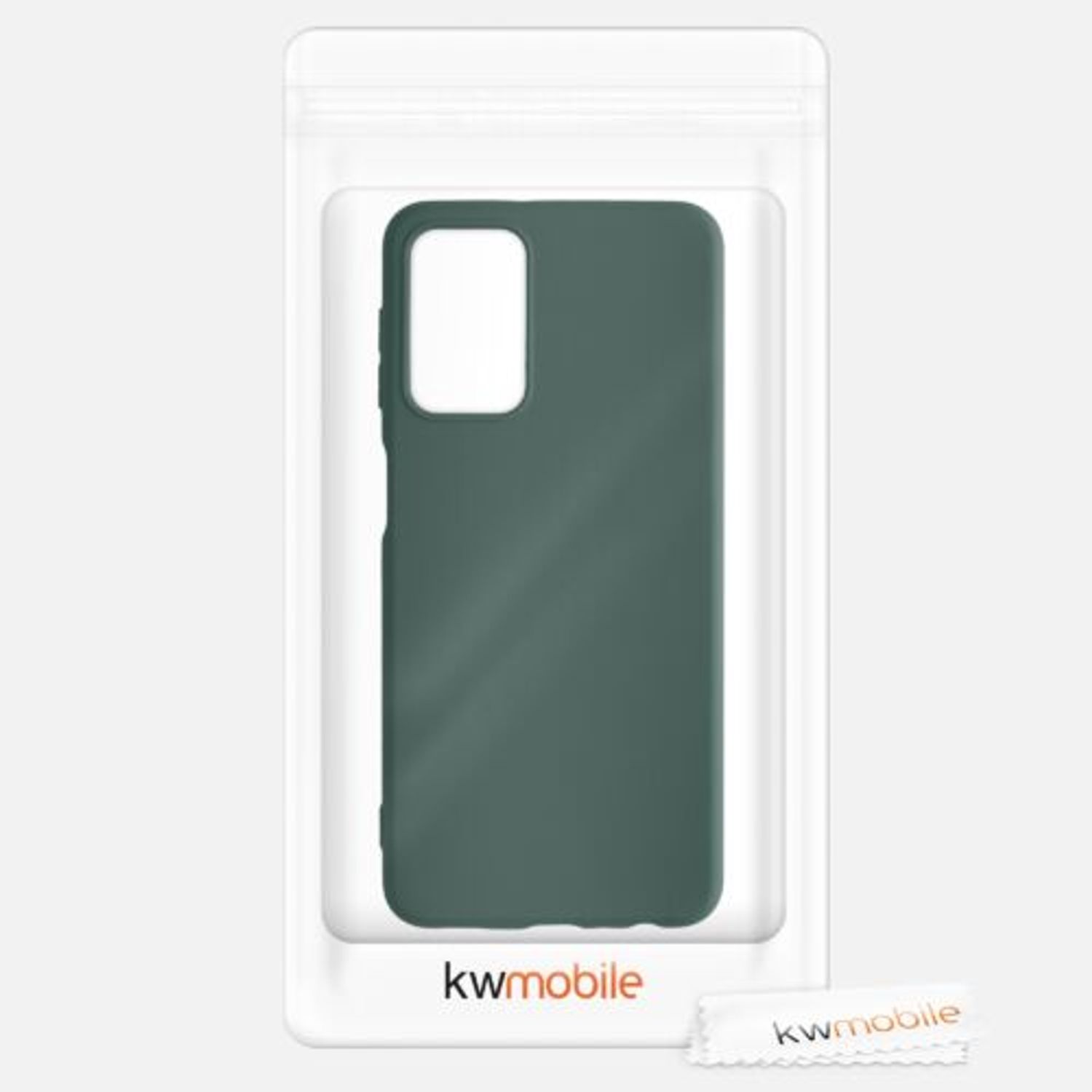 Husa pentru Samsung Galaxy A32 5G, Silicon, Verde, 54328.169 fotografia produsului View 6 L