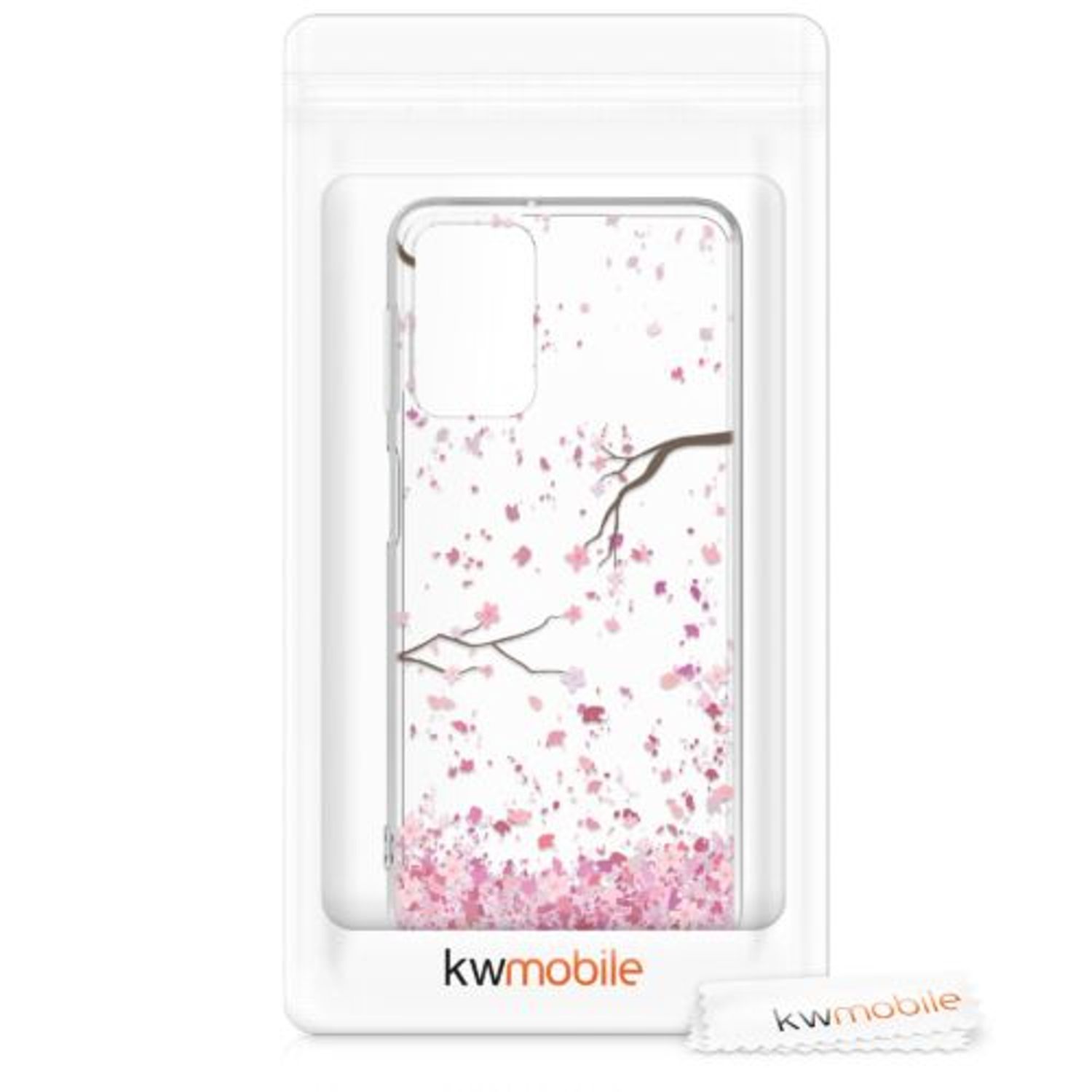 Husa pentru Samsung Galaxy A32 5G, Silicon, Roz, 54331.01 fotografia produsului View 7 L