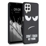 Husa pentru Samsung Galaxy A22, Silicon, Negru, 55497.01 fotografia produsului