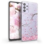 Husa pentru Samsung Galaxy A32 5G, Silicon, Roz, 54331.01 fotografia produsului