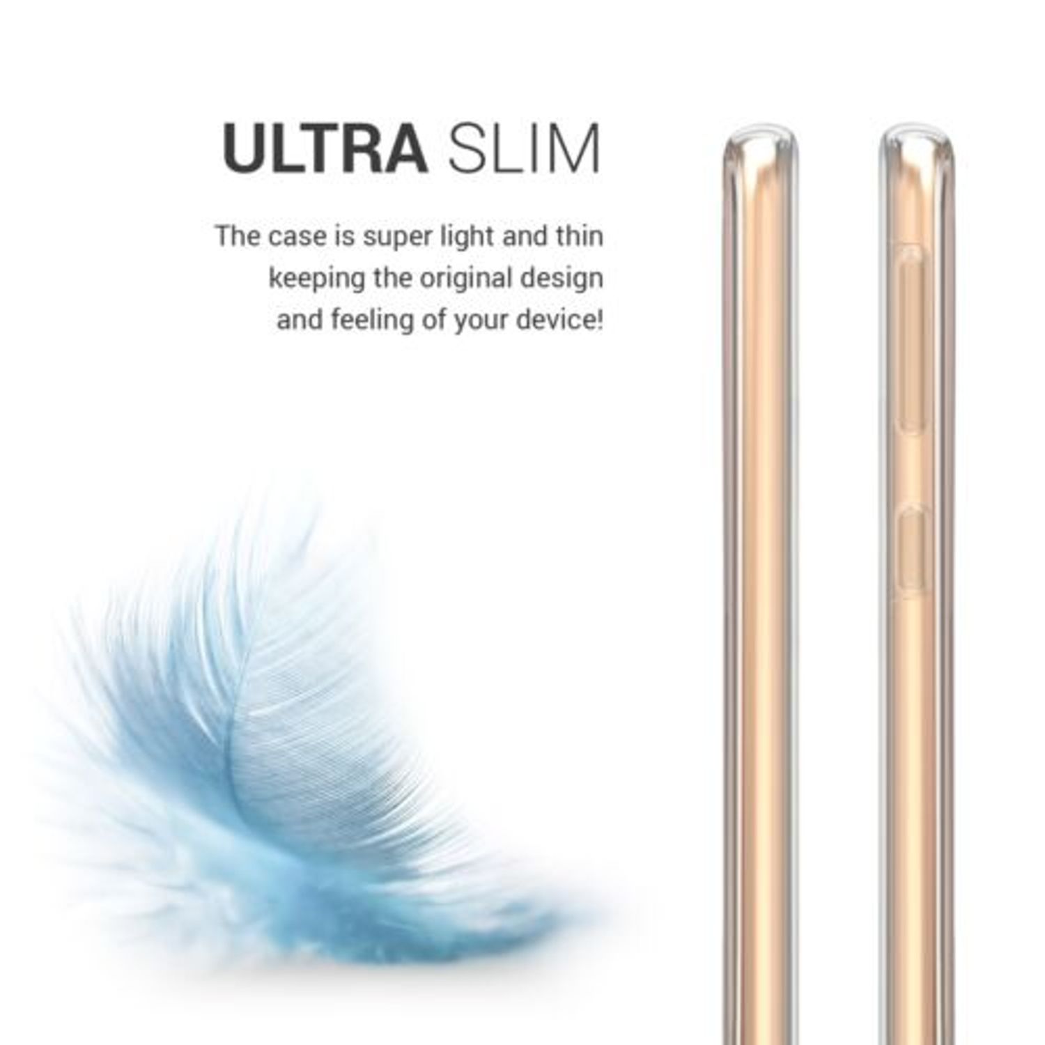 Husa pentru Samsung Galaxy A40, Silicon, Transparent, 48544.03 fotografia produsului View 5 L
