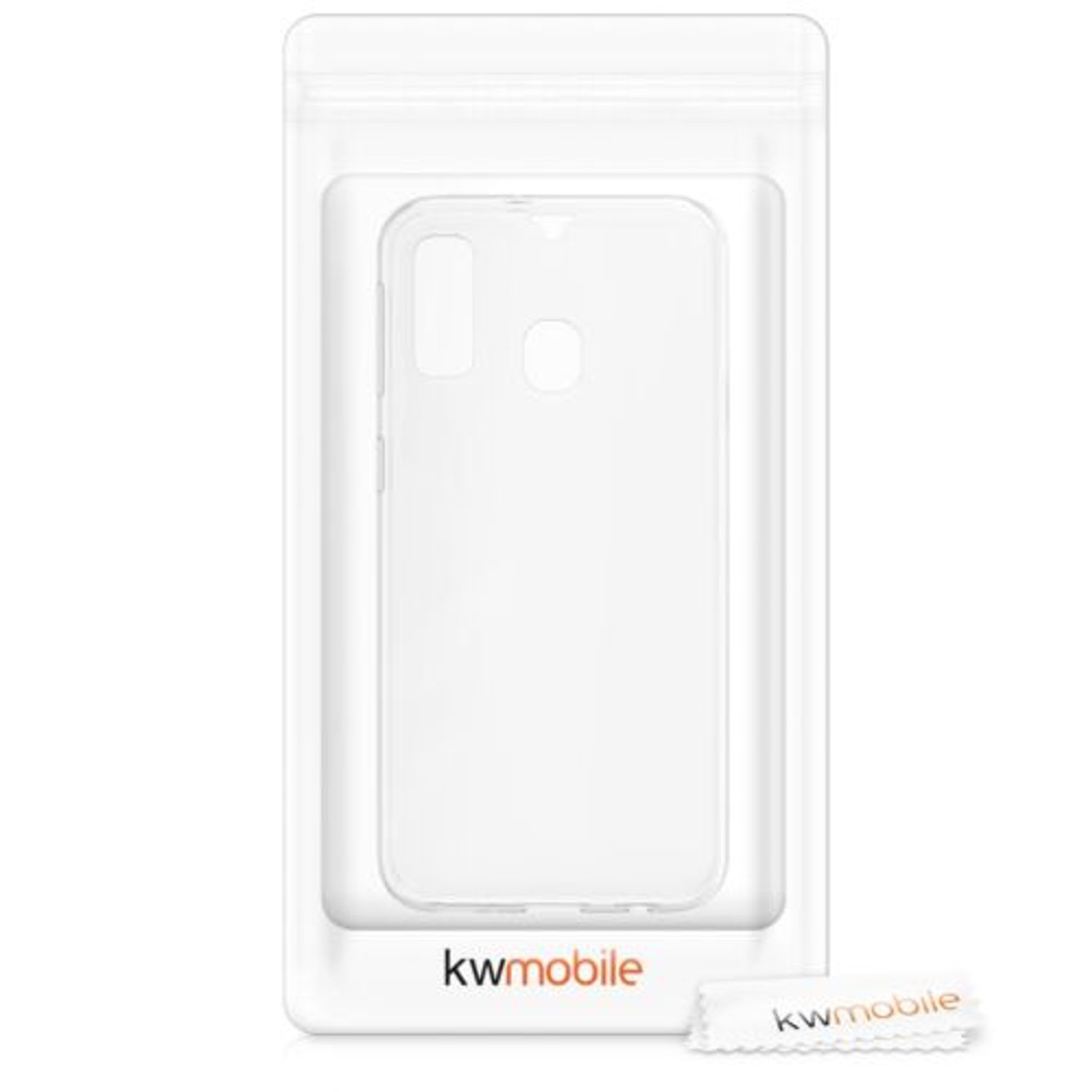 Husa pentru Samsung Galaxy A40, Silicon, Transparent, 48544.03 fotografia produsului View 7 L