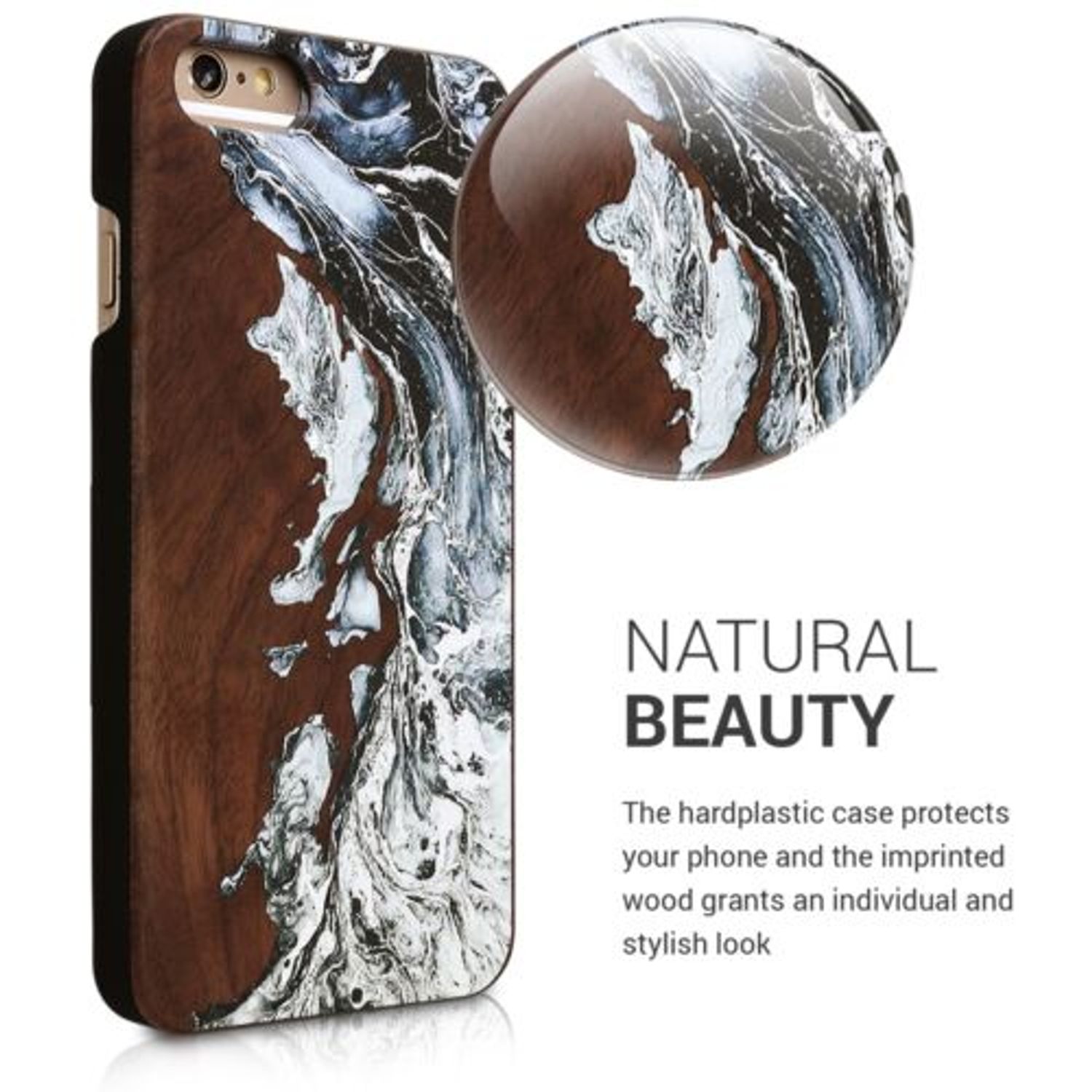Husa pentru Apple iPhone 6/iPhone 6s, Lemn, Multicolor, 46078.02 fotografia produsului View 4 L
