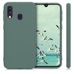 Husa pentru Samsung Galaxy A40, Silicon, Verde, 48547.166 fotografia produsului View 2 S