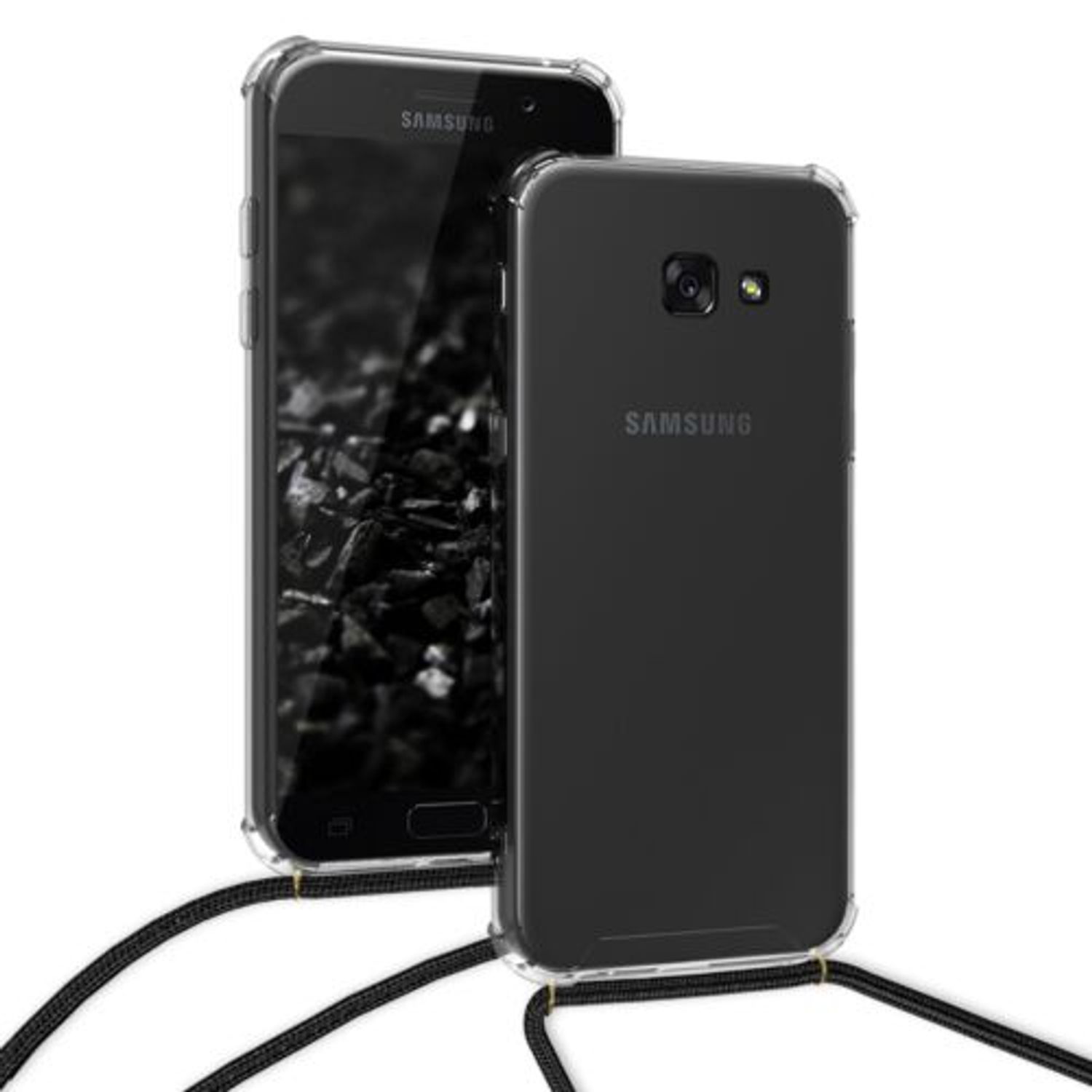 Husa pentru Samsung Galaxy A5 (2017), Silicon, Negru, 50296.01 fotografia produsului View 5 L
