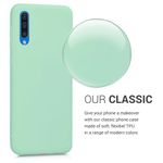 Husa pentru Samsung Galaxy A50, Silicon, Verde, 48054.50 fotografia produsului View 4 S