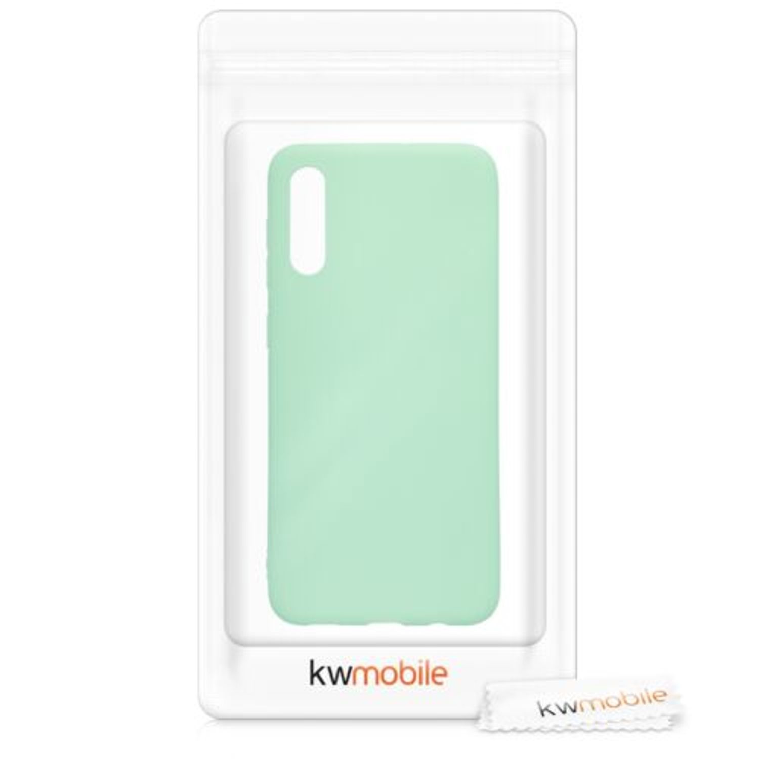Husa pentru Samsung Galaxy A50, Silicon, Verde, 48054.50 fotografia produsului View 7 L